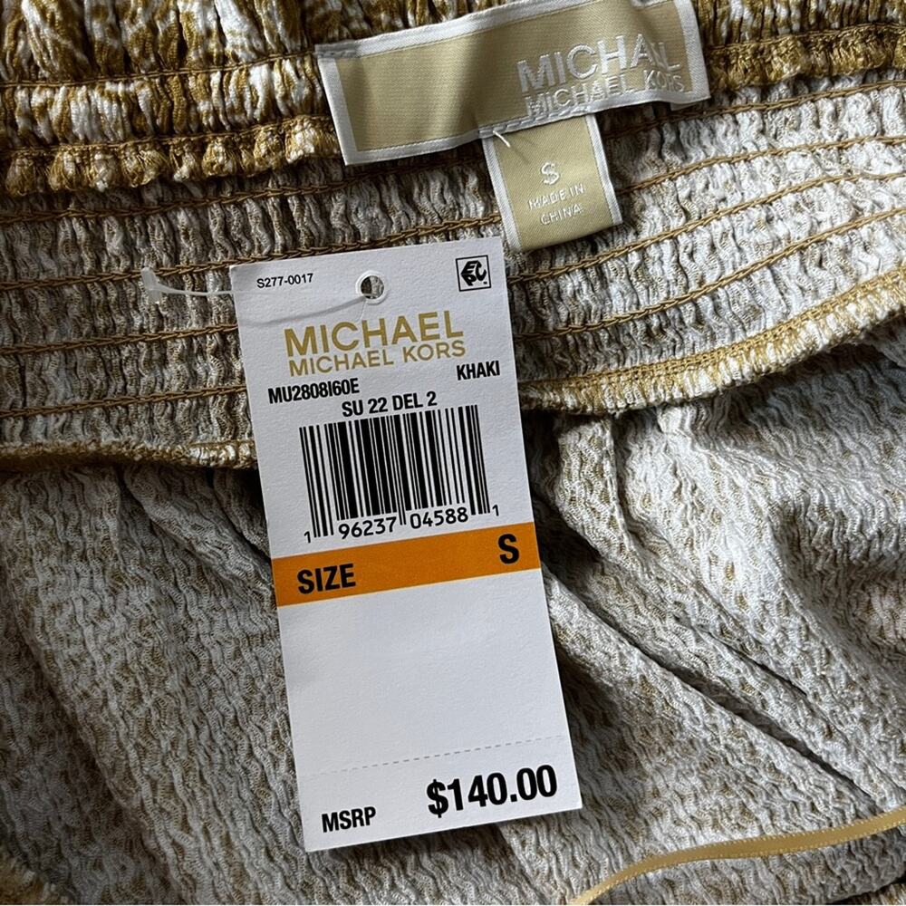 Michael Kors Daytime paisley mini dress khaki - S - Picture 10 of 12